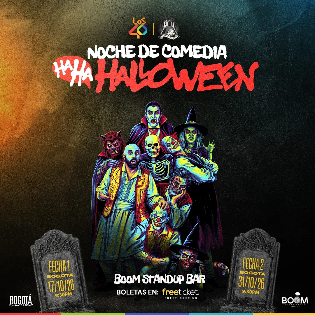 Hahahalloween la Logia y los 40 Principales